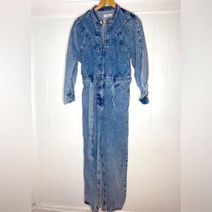Denim Jumpsuit from MANGO size M
